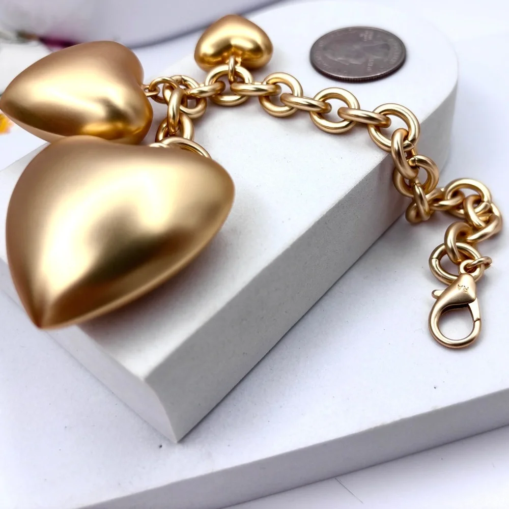 ROXANNE ASSOULIN The Puffy Heart Bracelet in Gold firm price - Picture 5 of 8